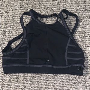 jo + jax black sports bra
